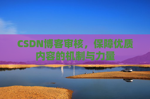 CSDN博客审核，保障优质内容的机制与力量